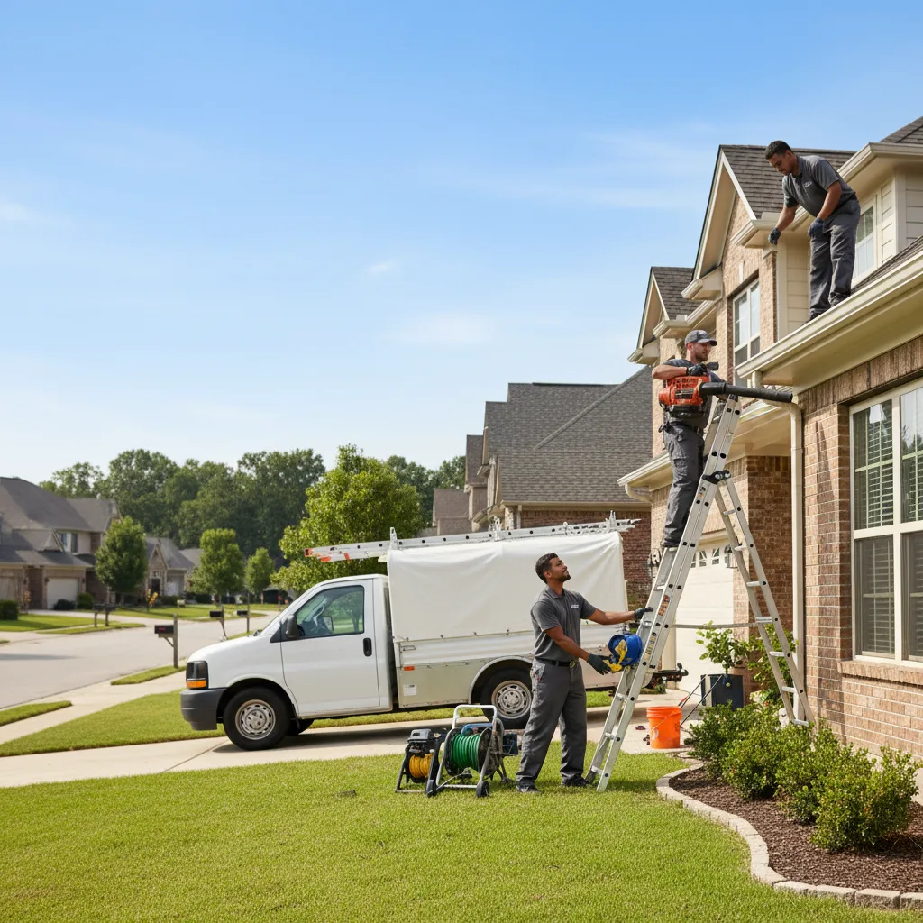 Home Gutter Service in Brookland, AR near me